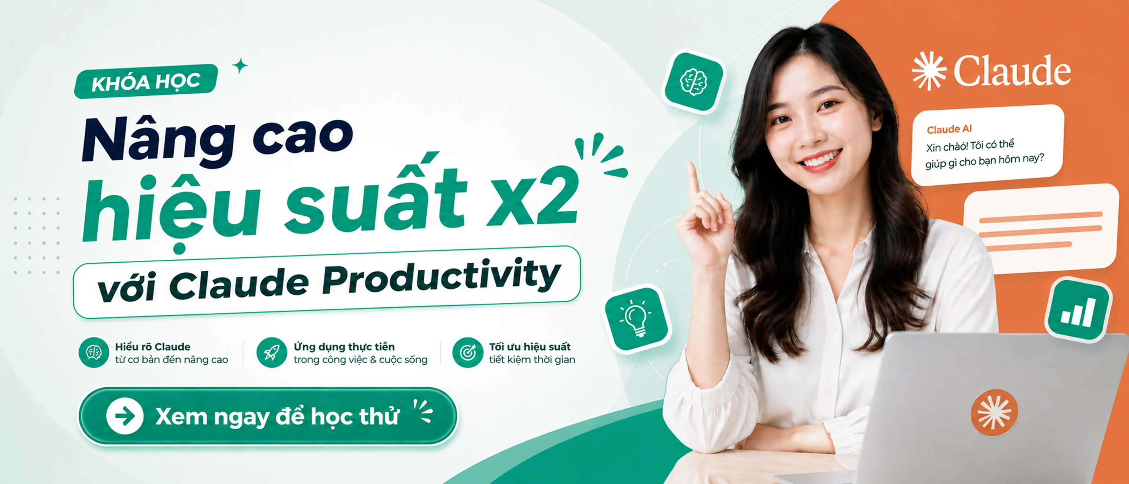Khóa học AI Claude Productivity
